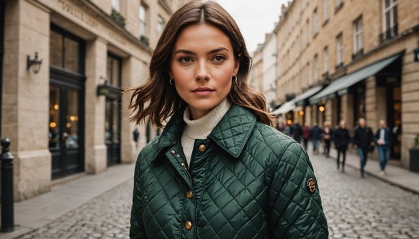 Découvrez la tendance chic de la veste matelassée femme