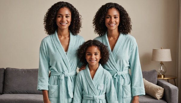 Découvrez le peignoir parfait pour toute la famille